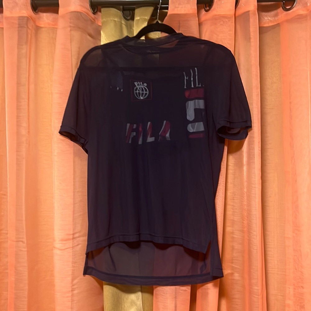 FILA crop with over shirt